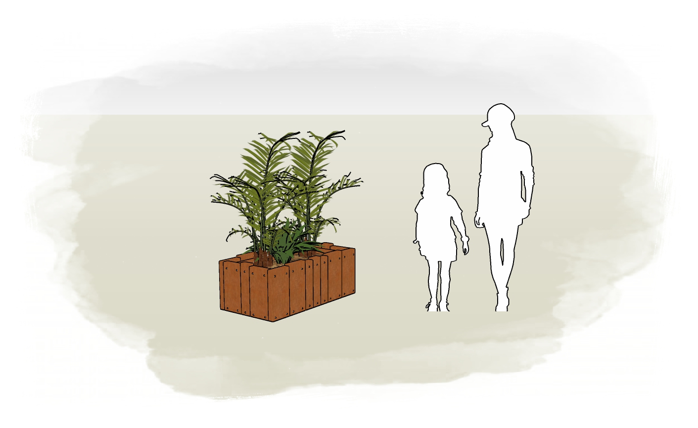 Rectangular Planter Box