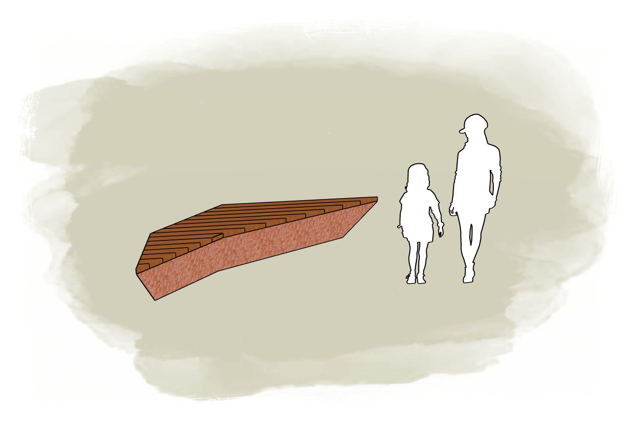 Corten Bench