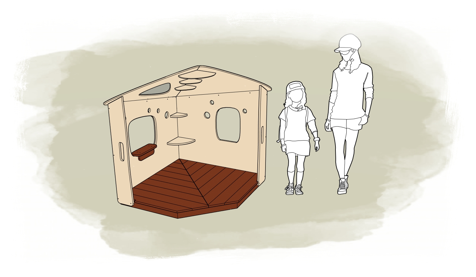 Corner Hut