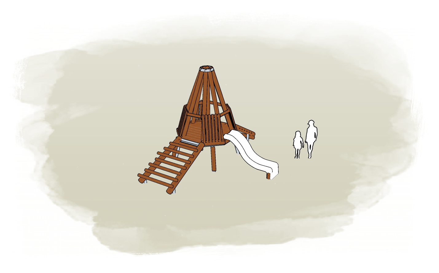 Raised Tee Pee